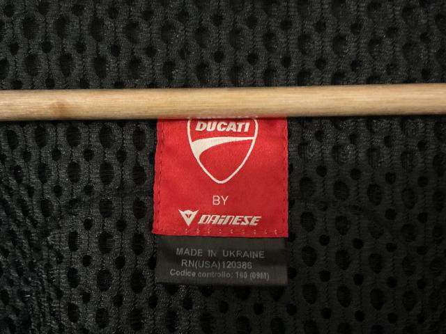 Dainese Ducati Troy Bayliss 1098r leather jacket size EU58 3