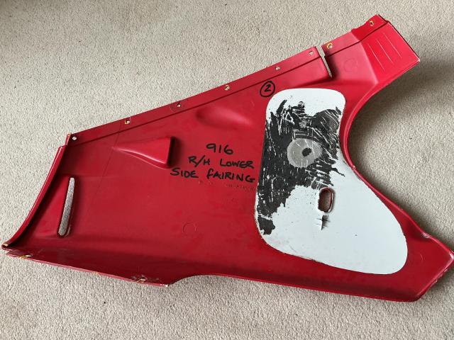Genuine Ducati 996 lower fairing panels 7