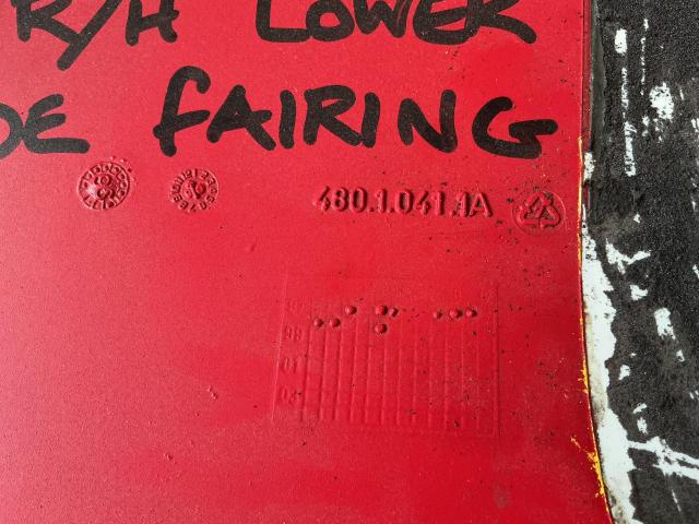 Genuine Ducati 996 lower fairing panels 9