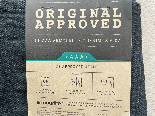 Brand new Oxford AAA protection straight leg black jeans size 32” waist 30” leg (short) 2 Brand new Oxford AAA protection straight leg black jeans size 32” waist 30” leg (short) 2