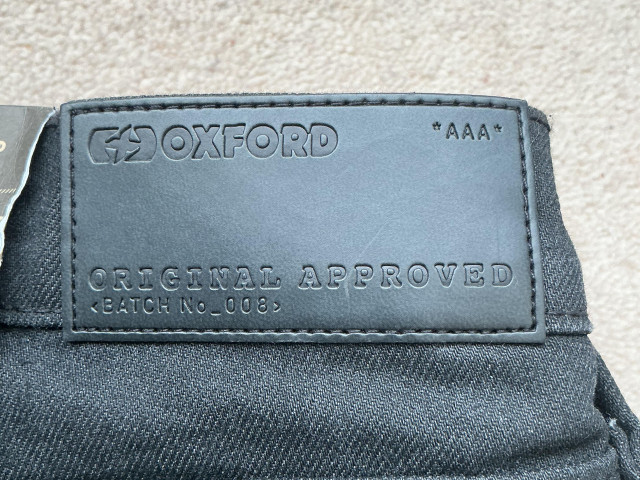 Brand new Oxford AAA protection straight leg black jeans size 32” waist 30” leg (short) 3 Brand new Oxford AAA protection straight leg black jeans size 32” waist 30” leg (short) 3