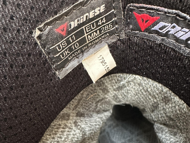 Dainese boots - Torque Tour Goretex 5