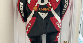 Dainese Ducati Carl Fogarty 1999 Replica Leathers Size EU52