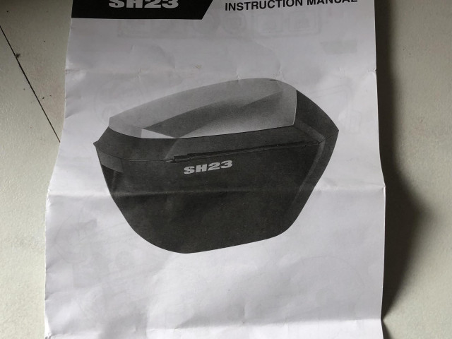 Shad SH23 pair of 23 litre side panniers 6
