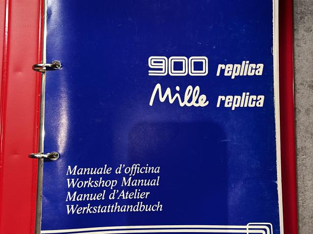DUCATI 900 / 1000 (Mille) Replica Official Workshop Manual 1