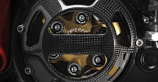 Carbon open clutch cover DP
