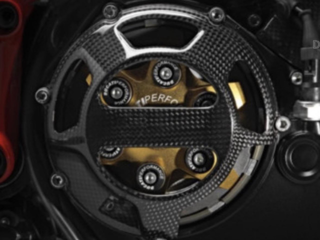 Carbon open clutch cover DP 1 Carbon open clutch cover DP 1