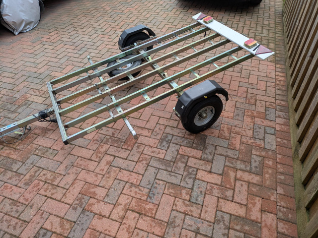 Dave Cooper 3 bike trailer, good condition 4