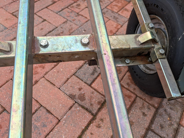 Dave Cooper 3 bike trailer, good condition 7