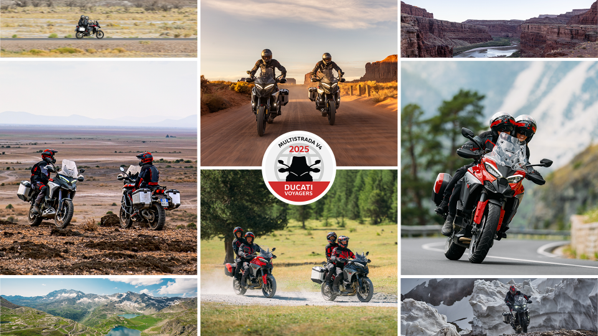 Becoming part of the Ducati story and community. Multistrada V4 Voyagers