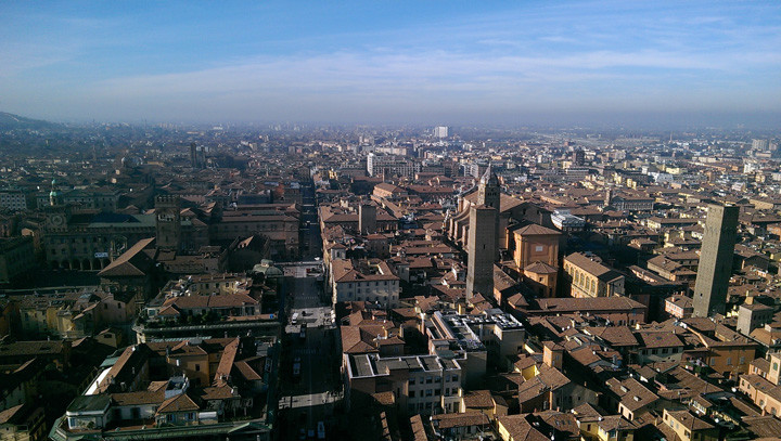 Bologna from the tower