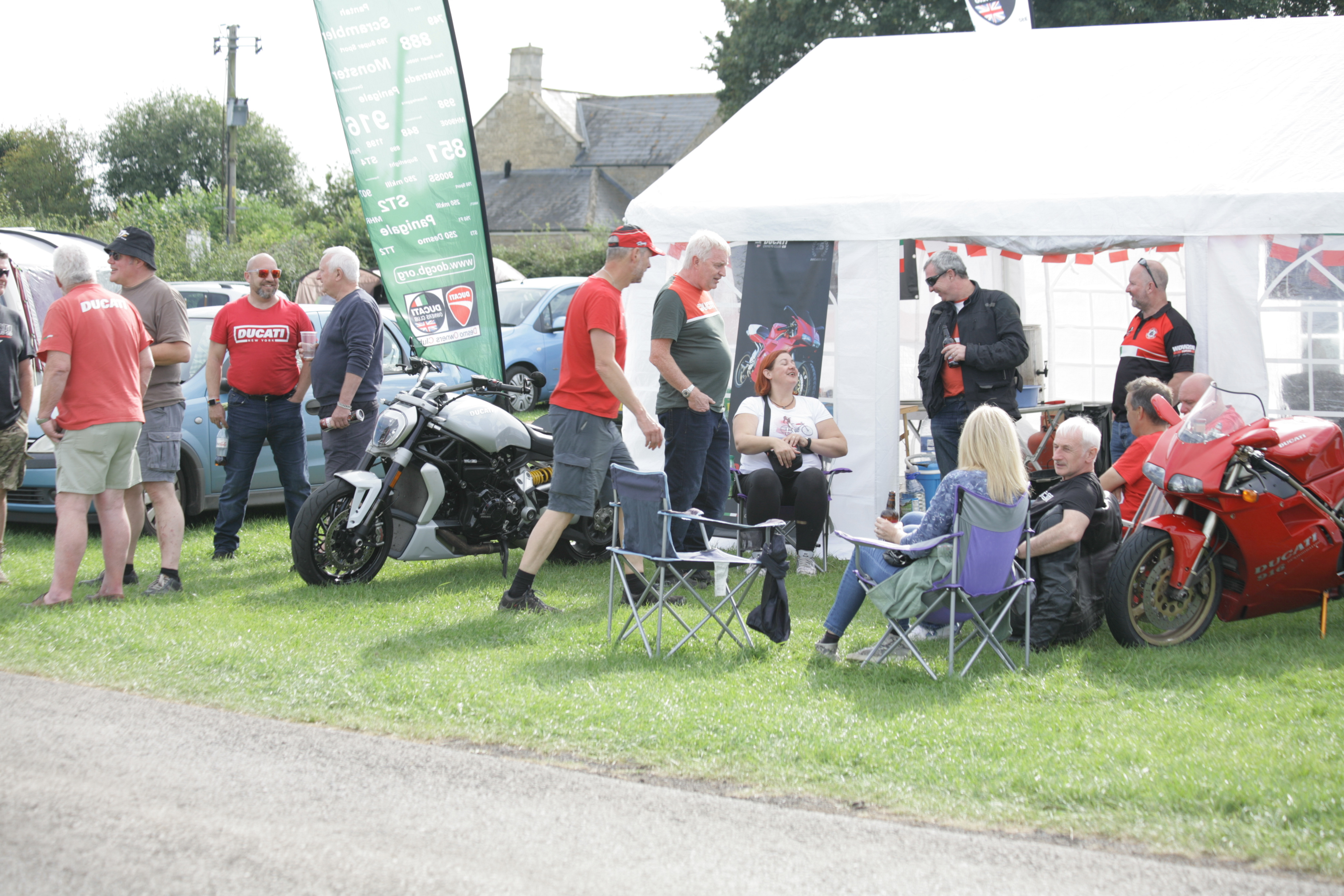 DOC GB Socialising Castle Combe Circuit