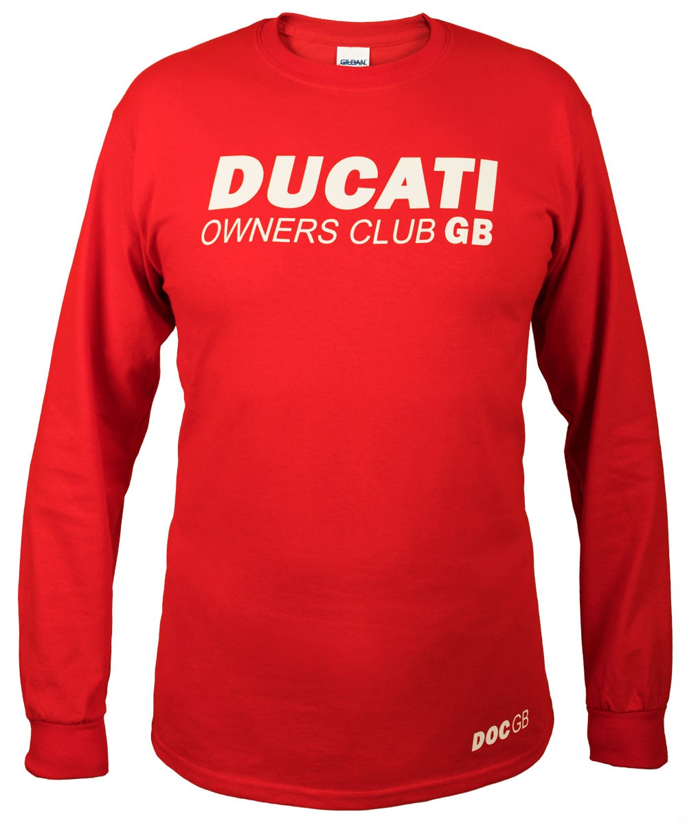 DOC GB Long Sleeved Red T-shirt