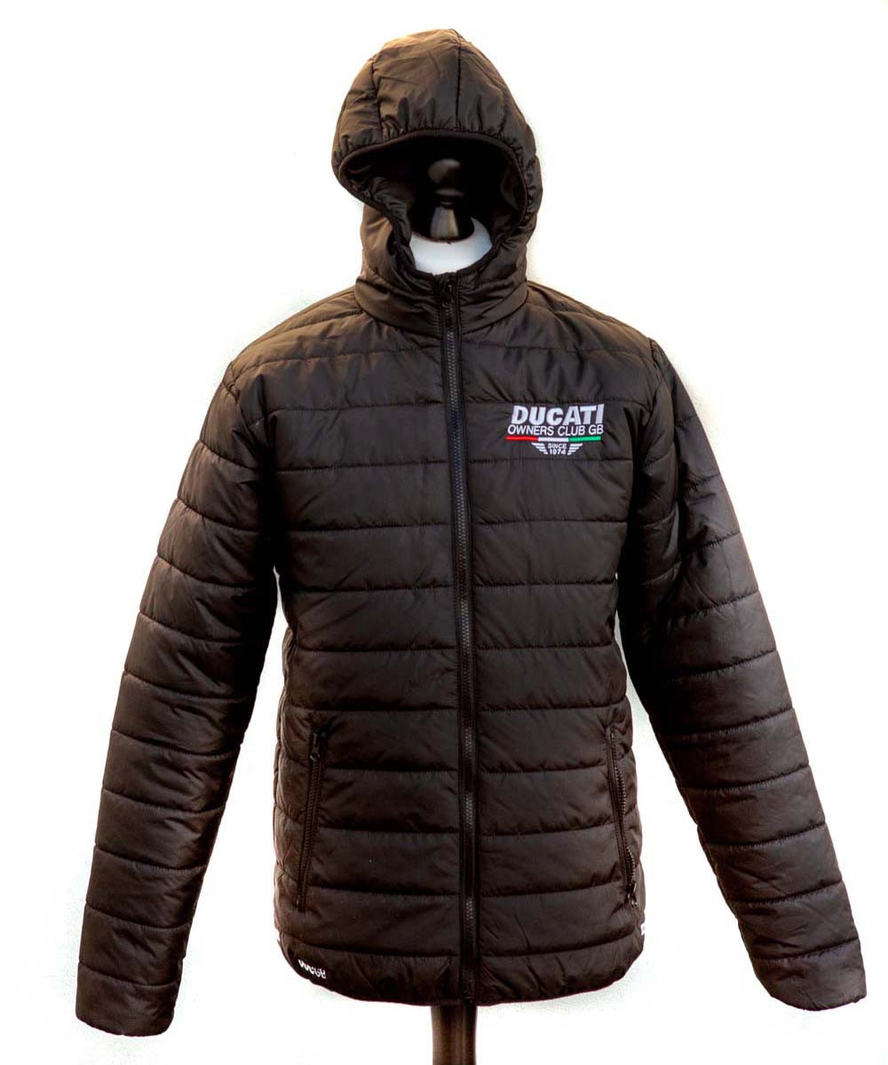 Soft Quilted Jacket Ducati Owners Club GB