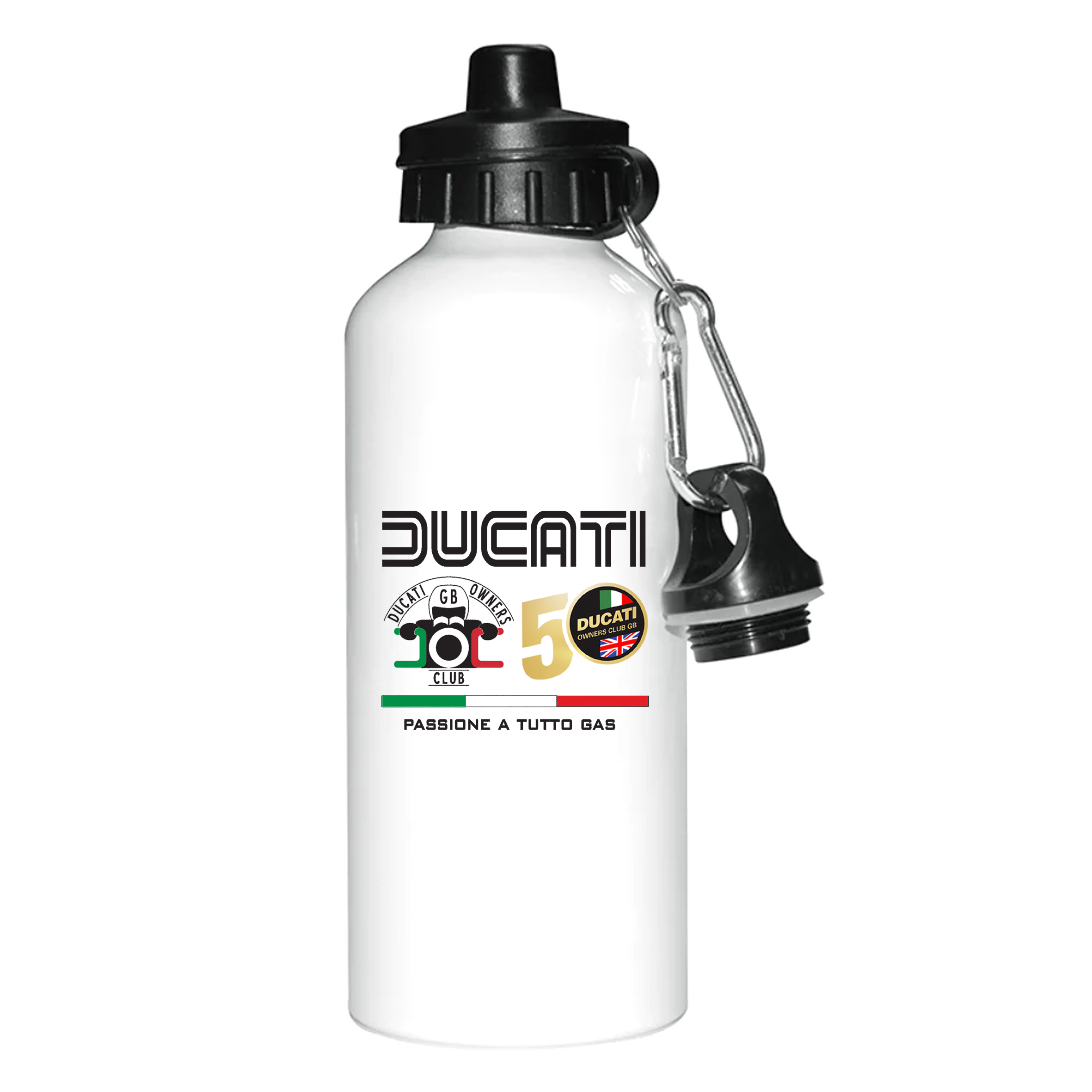 600ml White Metal Stainless Steel Bottle