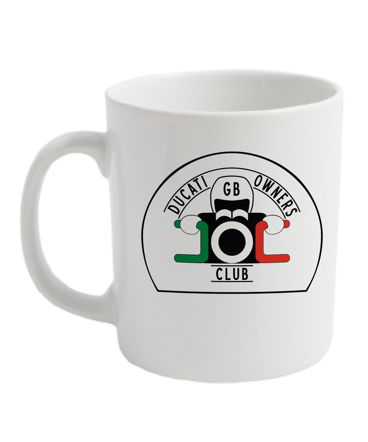 DOC GB White mug