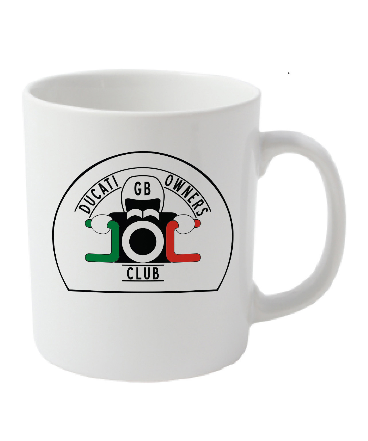 DOC GB White mug