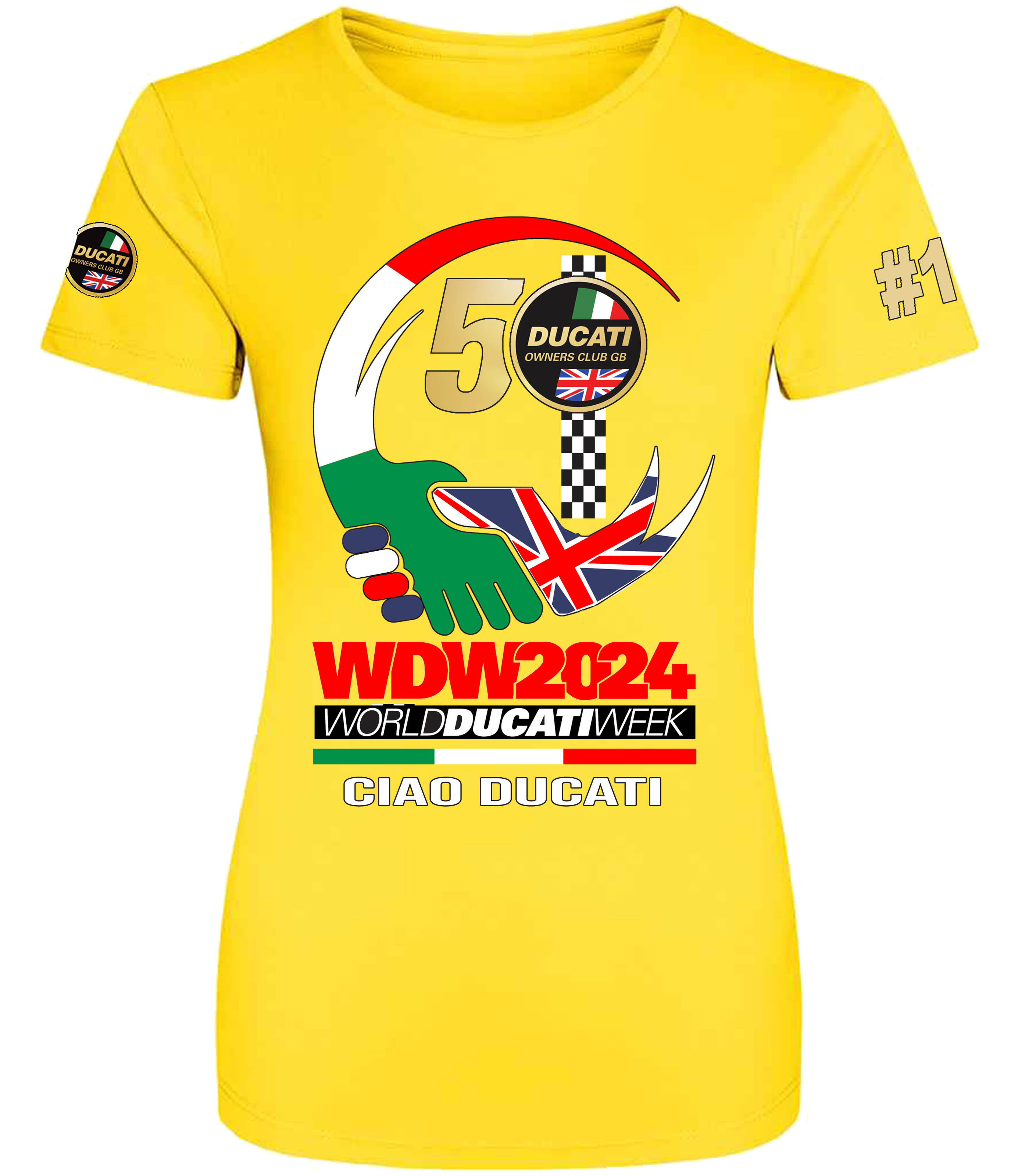 Ladies World Ducati Week T-Shirt