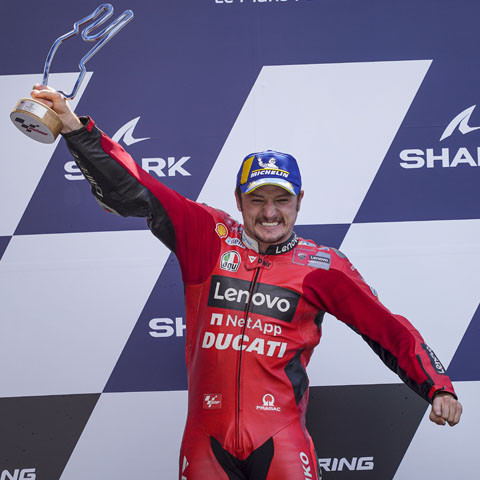 Jack Miller takes victory at the Grand Prix of France!