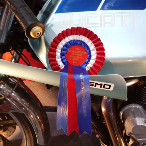 DOC GB Stand wins best Non-British Club Stand - Stafford International M/C Show