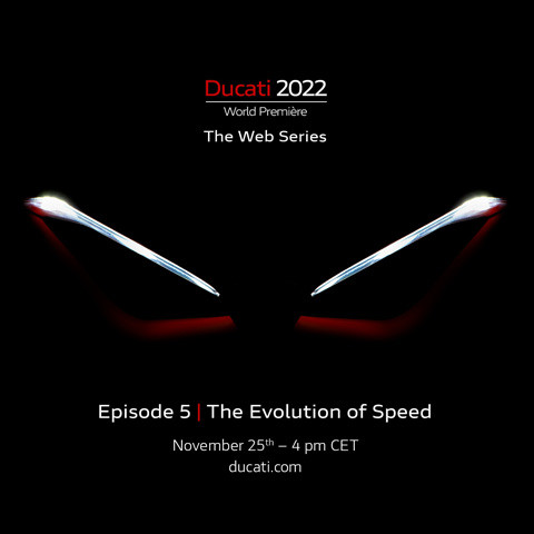 The evolution in Ducati never stops