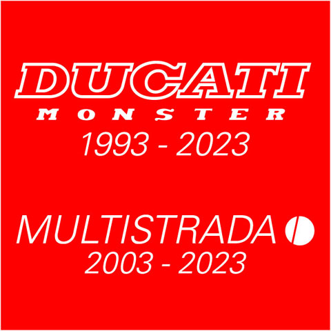 Monster & Multistrada anniversaries 2023 - Desmo Articles