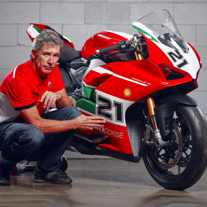 Production of the Panigale V2 Bayliss 1st Championship 20th Anniversary has started in Borgo Panigale