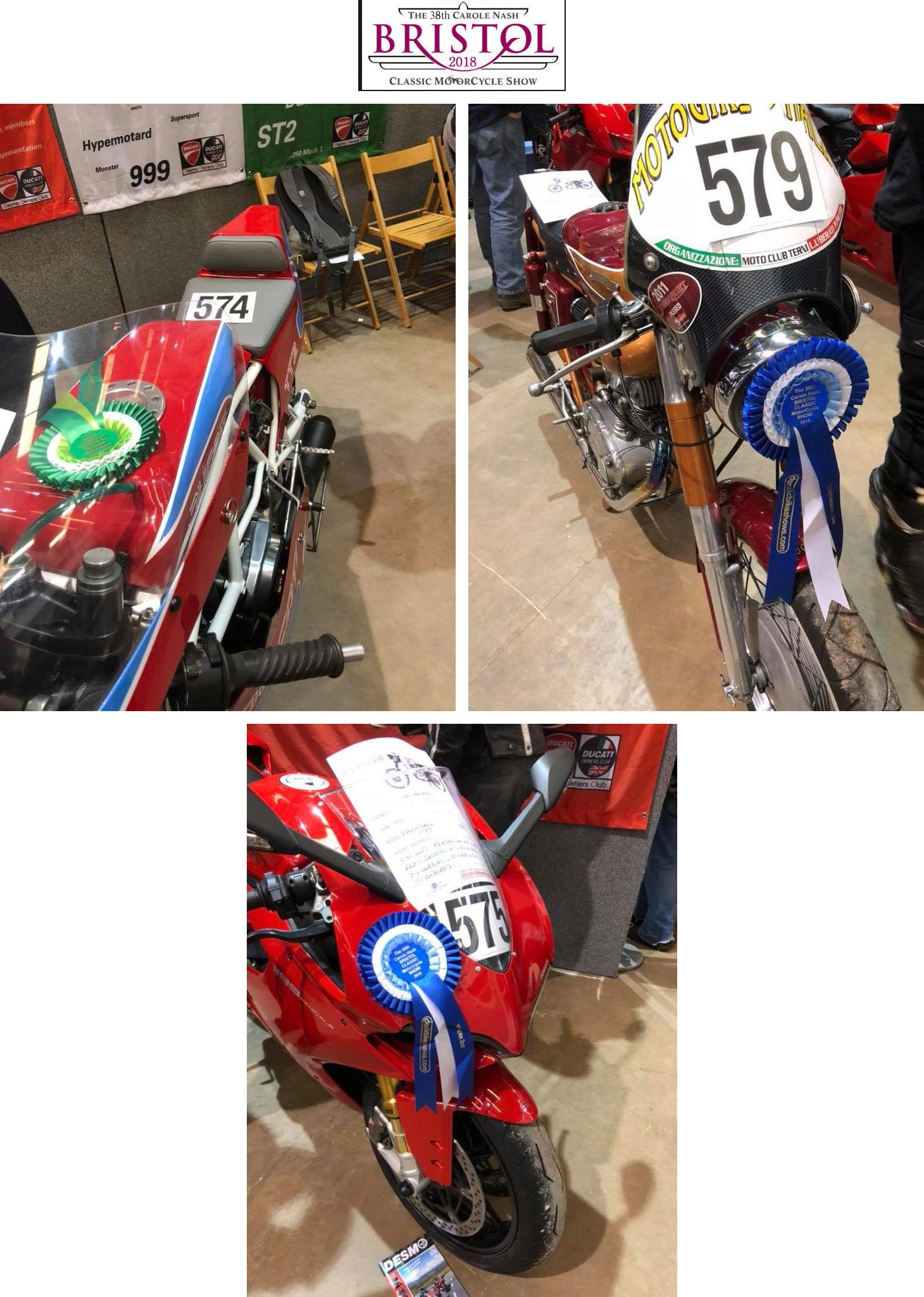 DOC GB stand at Bristol Classic Motorcycle Show 3rd &4th Feb 2018