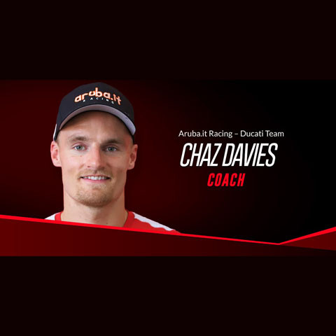 Chaz Davies to be the Riders' Coach for the Aruba.it Racing - Ducati Team
