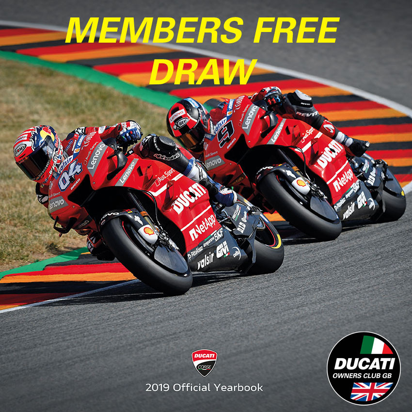 Members Free Competition Time - Ducati Corse Book 2019 give away