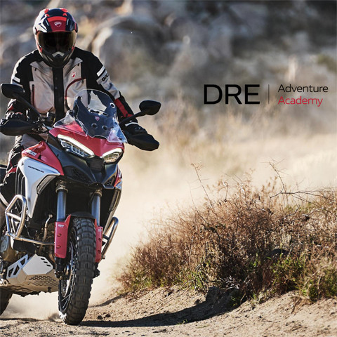 Ducati DRE Adventure Academy 2021 dates and booking info