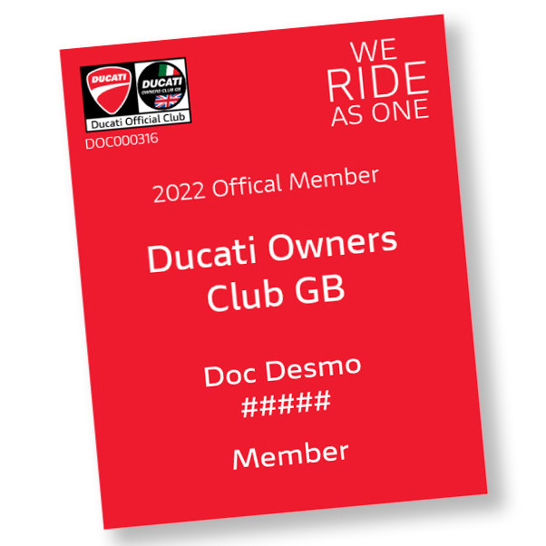 2022 Factory DOC card available to download