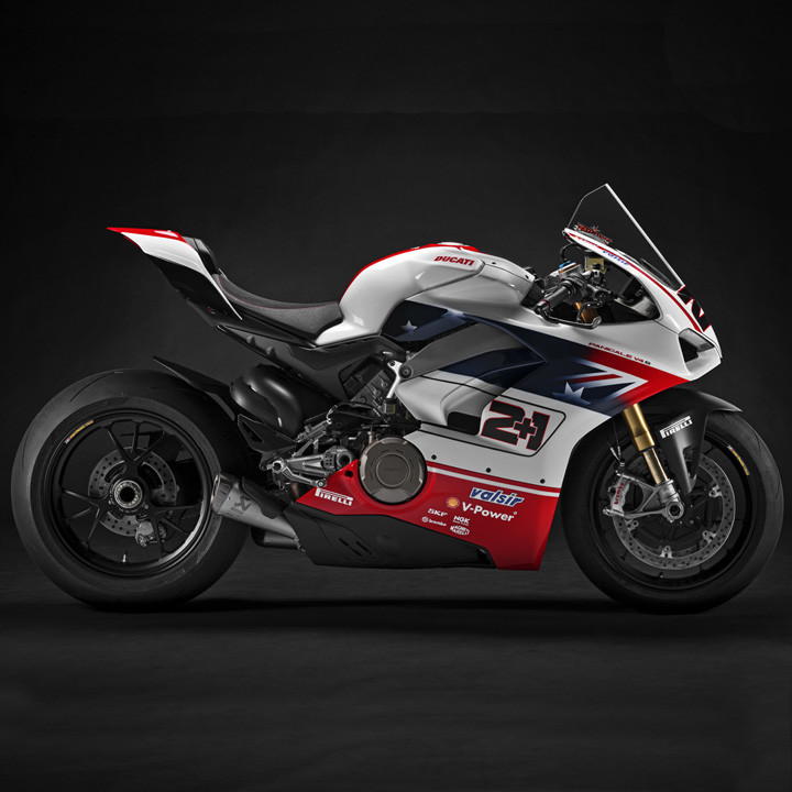 Panigale V4 S bikes from the “Race of Champions” have been auctioned on eBay