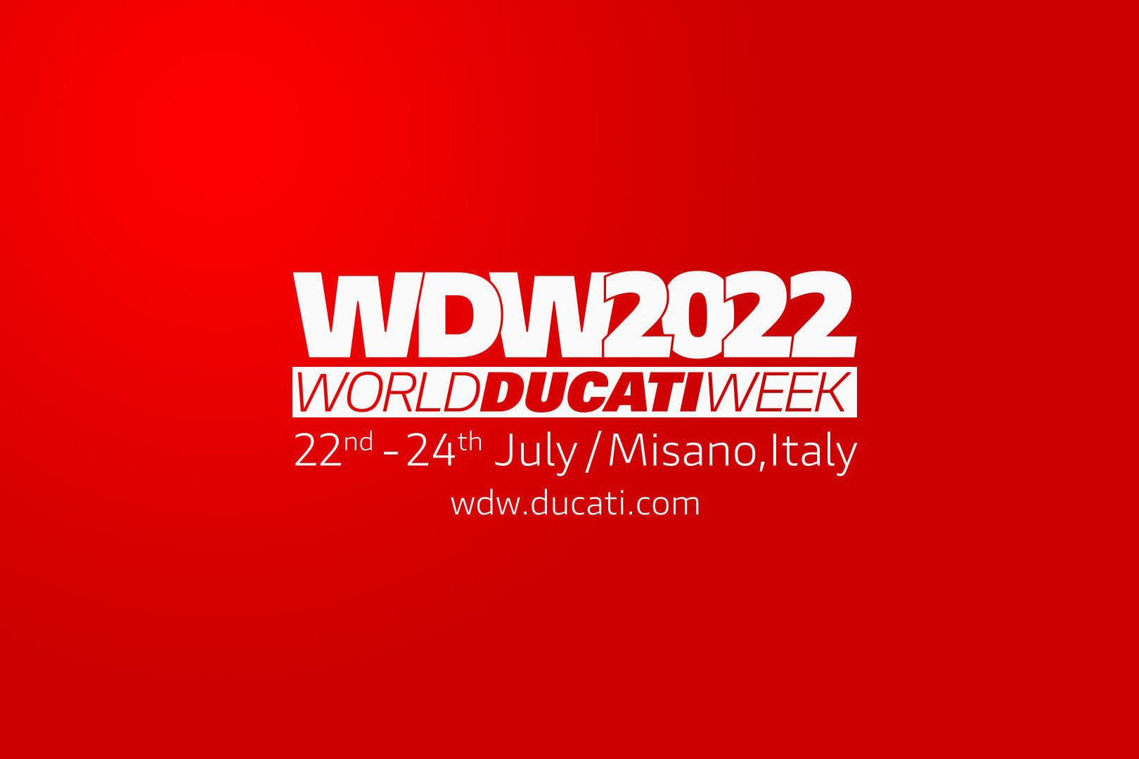 World Ducati Week 2022: Let's Ride as One