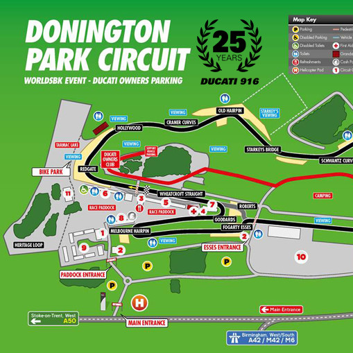 World Superbikes Donington 2019 – Free entry for DOC GB members!