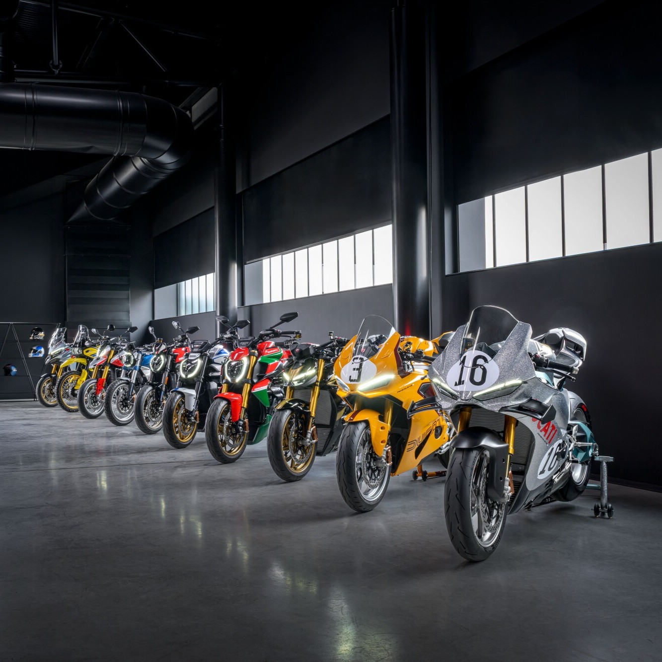 Ten contemporary icons celebrate 100 years of Ducati history