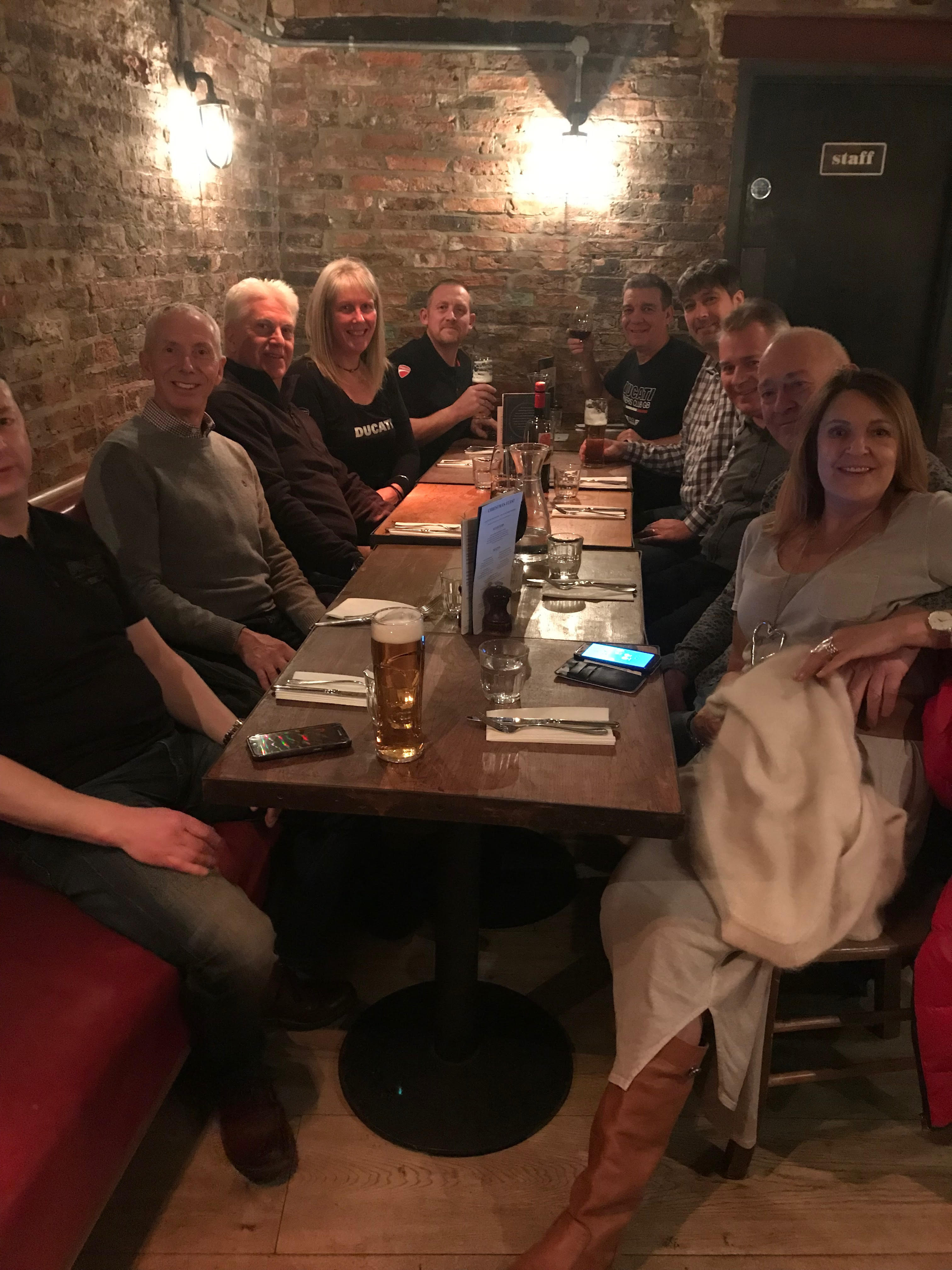 North Yorkshire Christmas party 2018