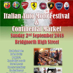  Italian Auto Moto Festival Bridgnorth 2018