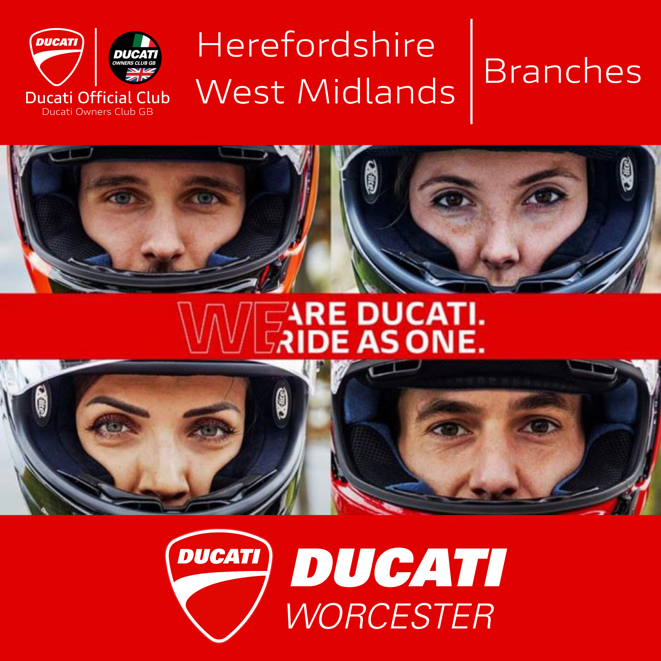 West Mids - Hereford - Ducati Worcester We Ride as One 2023