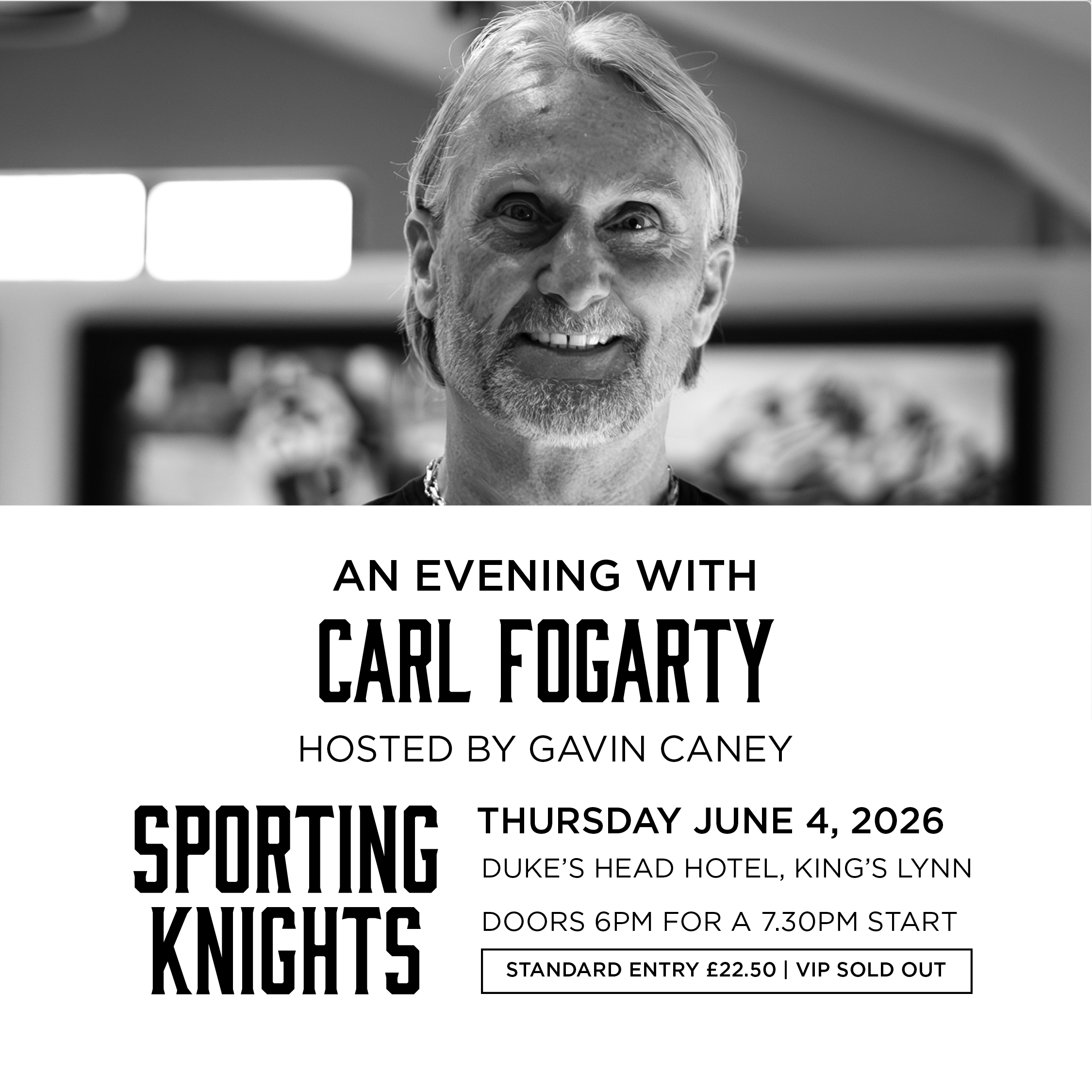 An Evening With CARL FOGARTY