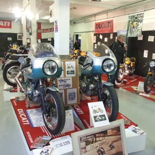 DOCGB 50th anniversary stand at Stafford Classic Bike Show 2024