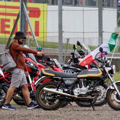 Donington  WSBK Club display 2023