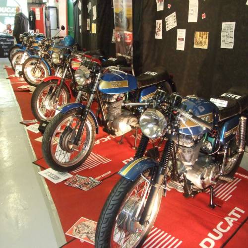 DOCGB 50th anniversary stand at Stafford Classic Bike Show 2024