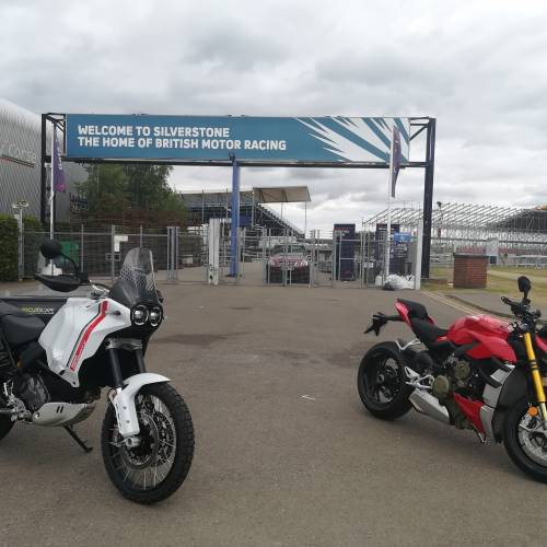 Ducati UK Press day Silverstone 2022