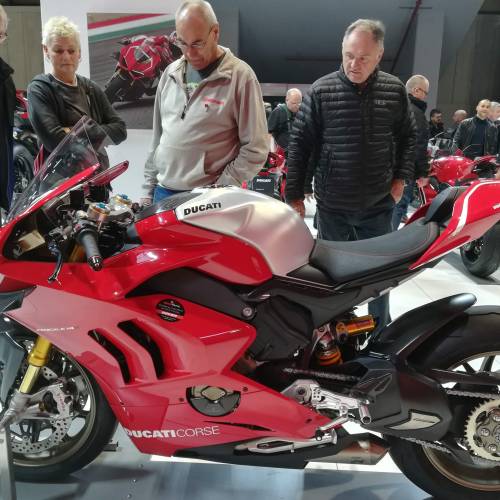 NEC Bike show Panigale V4R