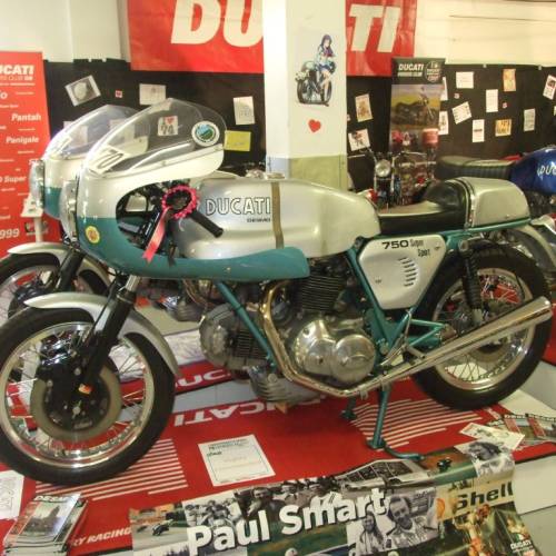 DOCGB 50th anniversary stand at Stafford Classic Bike Show 2024