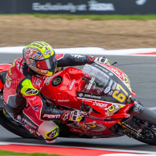 Shayne Byrne BSB Be Wiser Ducati team 2016