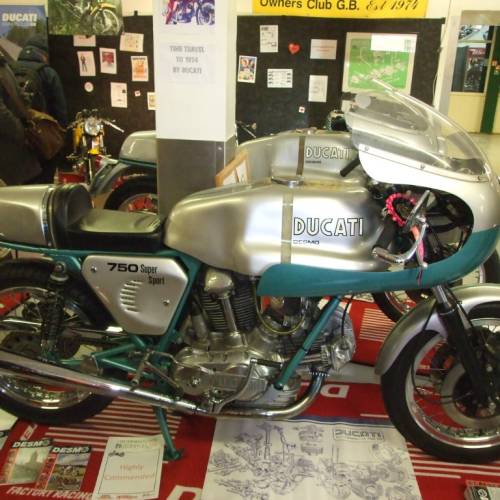 DOCGB 50th anniversary stand at Stafford Classic Bike Show 2024