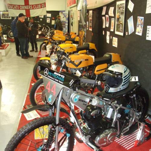 DOCGB 50th anniversary stand at Stafford Classic Bike Show 2024