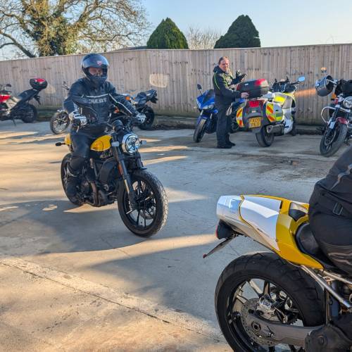WestMids and Gloucester Branches Ride to Classic Motor Hub